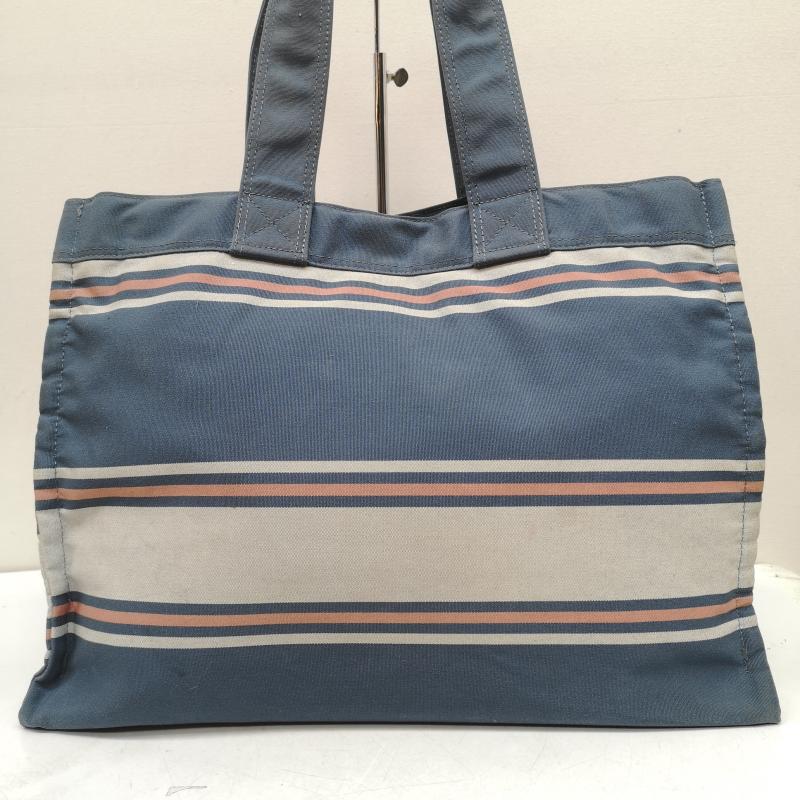 ヘッドポーター HEAD PORTER トートバッグ トートバッグ ボーダー トート バッグ サンブレラ ボーダー柄 青 / ブルー / blue メンズ USED 古着 中古 50163231