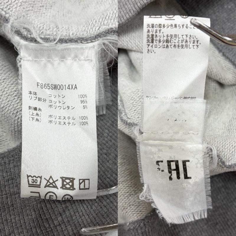 ケンゾー KENZO トレーナー 長袖 タイガー 刺繍 クルーネック スウェット トレーナー ロゴ プルオーバー ユニセックス L ロゴ、文字 X 刺繍 灰 / グレー / gray X マルチカラー / マルチカラー / multicolor メンズ USED 古着 中古 50163236