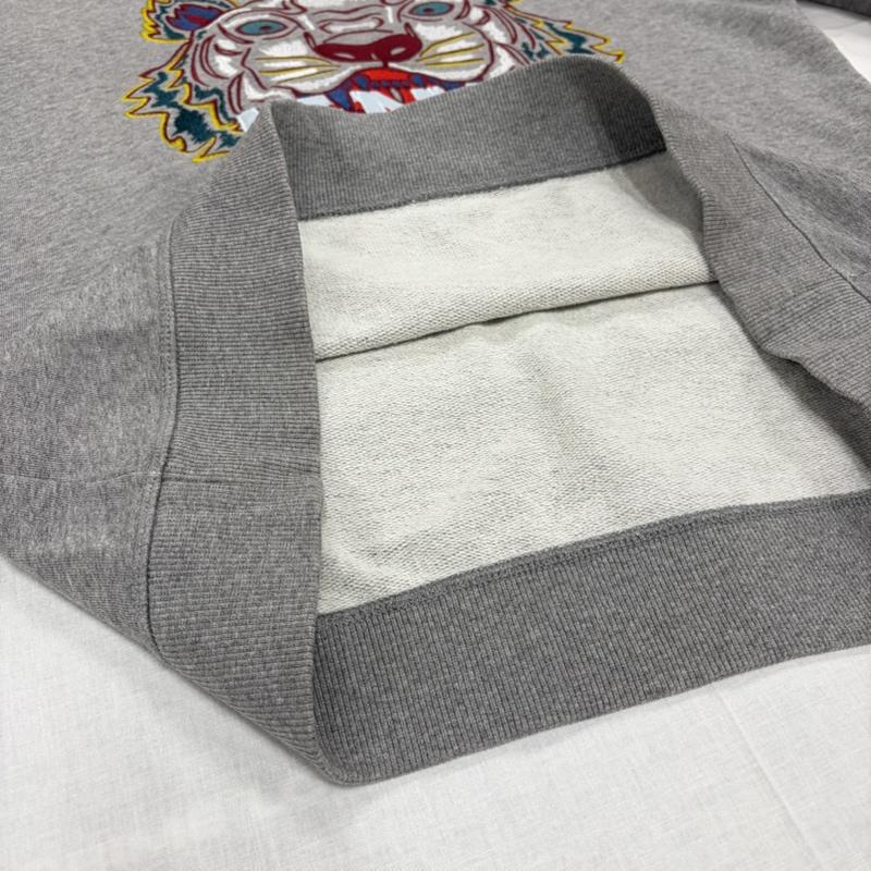 ケンゾー KENZO トレーナー 長袖 タイガー 刺繍 クルーネック スウェット トレーナー ロゴ プルオーバー ユニセックス L ロゴ、文字 X 刺繍 灰 / グレー / gray X マルチカラー / マルチカラー / multicolor メンズ USED 古着 中古 50163236