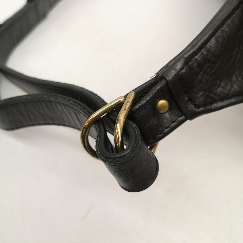 ヴァンソン VANSON ボディバッグ ボディバッグ ボディバッグ オール レザー ウエストポーチ 黒 / ブラック / black メンズ USED 古着 中古 50163239