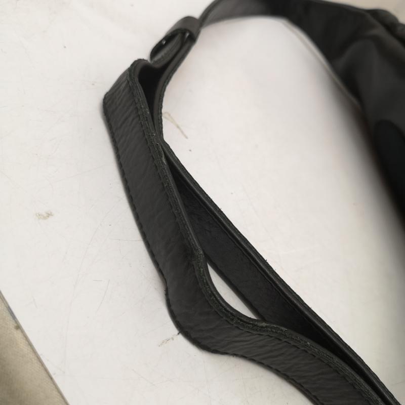 ヴァンソン VANSON ボディバッグ ボディバッグ ボディバッグ オール レザー ウエストポーチ 黒 / ブラック / black メンズ USED 古着 中古 50163239