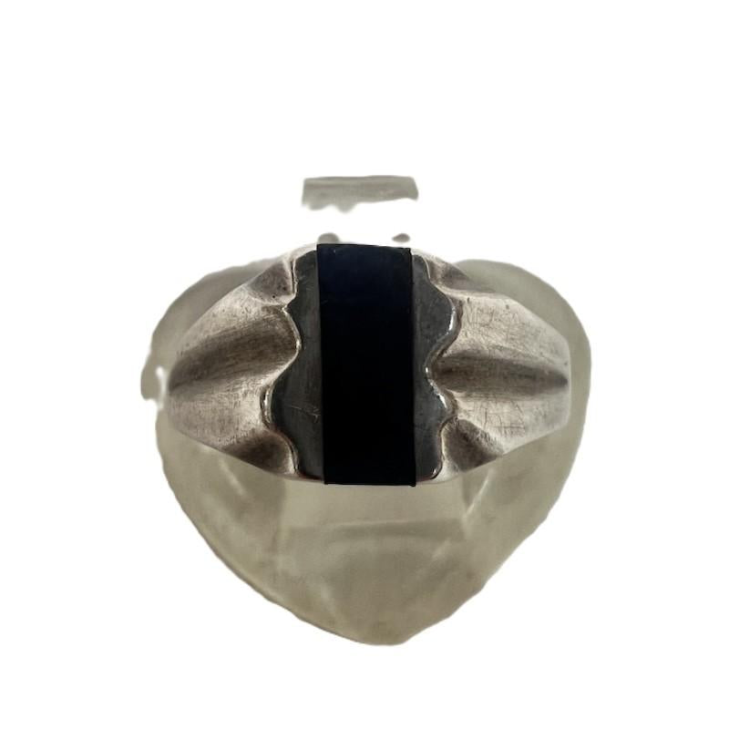 シルバー （９２５） シルバー （９２５） アクセサリー 指輪 Mexican Jewelry メキシカンジュエリー シルバーリング 16号 - メンズ USED 古着 中古 50163240