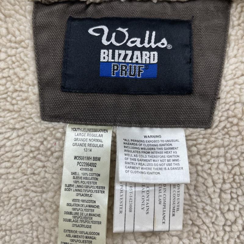 古着 USED ジャケット、上着 ジャンパー、ブルゾン Walls Blizzard Pruf アクティブ ジャケット ダック パーカー ワーク アウター 茶 / ブラウン / brown メンズ USED 古着 中古 50163241