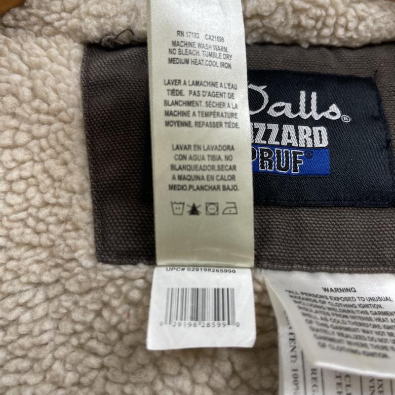 古着 USED ジャケット、上着 ジャンパー、ブルゾン Walls Blizzard Pruf アクティブ ジャケット ダック パーカー ワーク アウター 茶 / ブラウン / brown メンズ USED 古着 中古 50163241