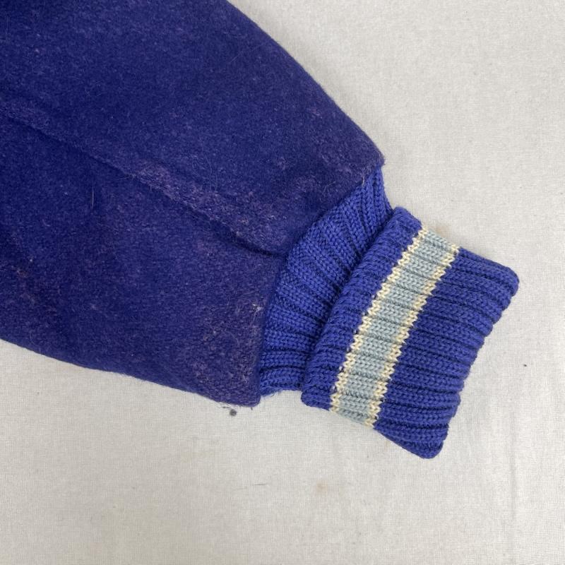 古着 USED ジャケット、上着 ジャンパー、ブルゾン Albion Knitting Mills製 USA製 ヴィンテージ アワード ジャケット スタジャン 36 青 / ブルー / blue レディース USED 古着 中古 50163243