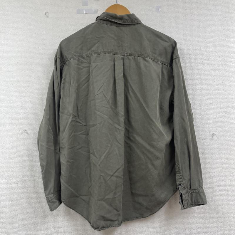 ゴア goa シャツ、ブラウス 長袖 フラップポケット ワーク テイスト ミリタリー シャツ FREE カーキ / カーキ / khaki レディース USED 古着 中古 50163252
