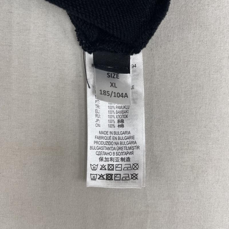 ディーゼル DIESEL パーカー 長袖 ロゴ スター プリント スウェット プルオーバー パーカー S-GIR-HOOD-A1 XL 黒 / ブラック / black メンズ USED 古着 中古 50163259