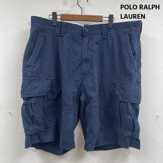 ポロラルフローレン POLO RALPH LAUREN パンツ ショートパンツ CHINO CARGO SHORT パッチ カーゴ ショート パンツ 40 紺 / ネイビー / navy メンズ USED 古着 中古 50163262