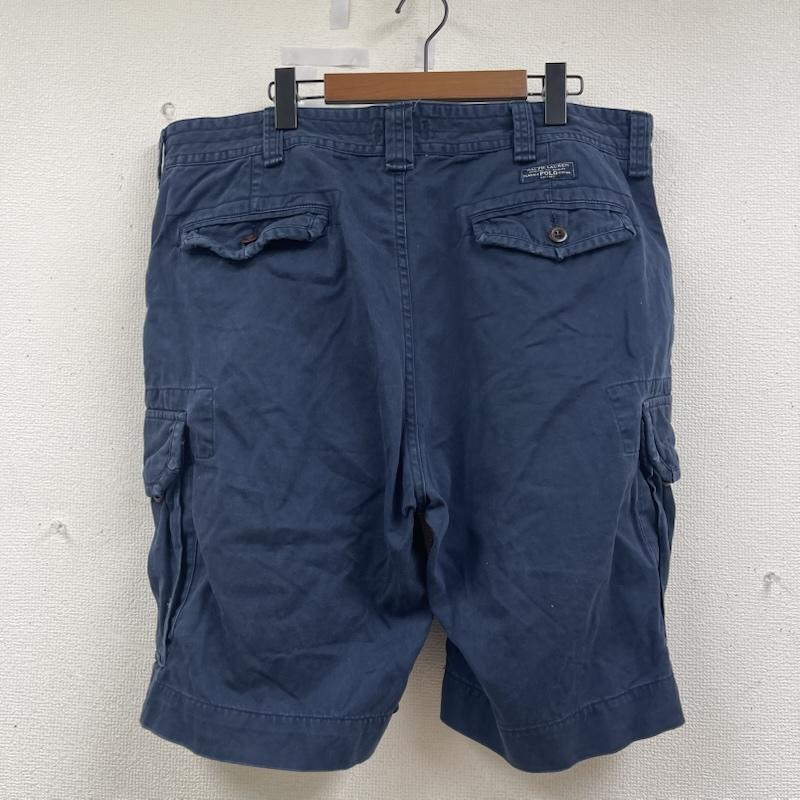 ポロラルフローレン POLO RALPH LAUREN パンツ ショートパンツ CHINO CARGO SHORT パッチ カーゴ ショート パンツ 40 紺 / ネイビー / navy メンズ USED 古着 中古 50163262