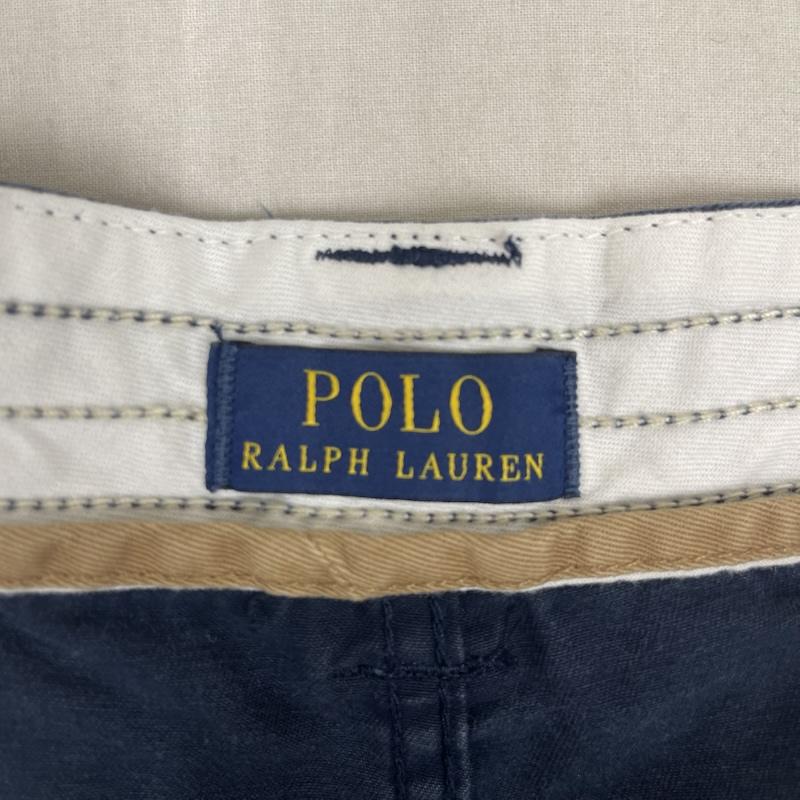 ポロラルフローレン POLO RALPH LAUREN パンツ ショートパンツ CHINO CARGO SHORT パッチ カーゴ ショート パンツ 40 紺 / ネイビー / navy メンズ USED 古着 中古 50163262