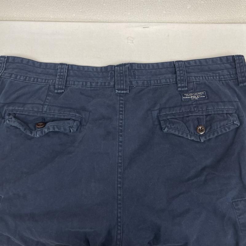 ポロラルフローレン POLO RALPH LAUREN パンツ ショートパンツ CHINO CARGO SHORT パッチ カーゴ ショート パンツ 40 紺 / ネイビー / navy メンズ USED 古着 中古 50163262