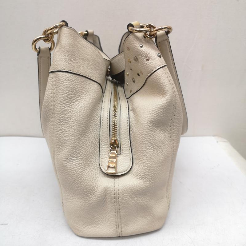 コーチ COACH ショルダーバッグ ショルダーバッグ スターダスト スタッズ ドペブルド レザー 2WAY ショルダーバッグ F22314 白 / ホワイト / white レディース USED 古着 中古 50163263