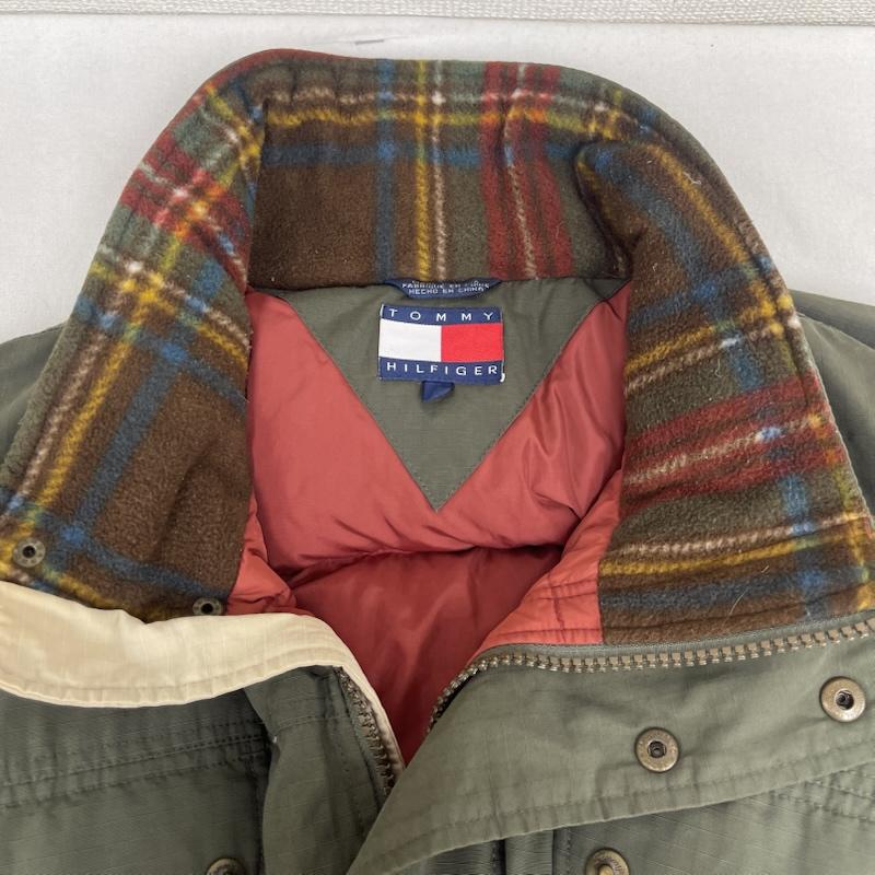 トミーヒルフィガー TOMMY HILFIGER ジャケット、上着 ダウンジャケット ヴィンテージ ハンティング型 ダウン ジャケット 中綿 ジャケット L カーキ / カーキ / khaki メンズ USED 古着 中古 50163266