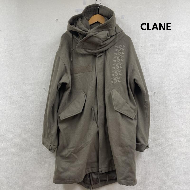 クラネ CLANE コート コート一般 20aw FRAGMENT M-65 フィッシュテール モッズ コート アウター S チャコールグレー / チャコールグレー / メンズ USED 古着 中古 50163268
