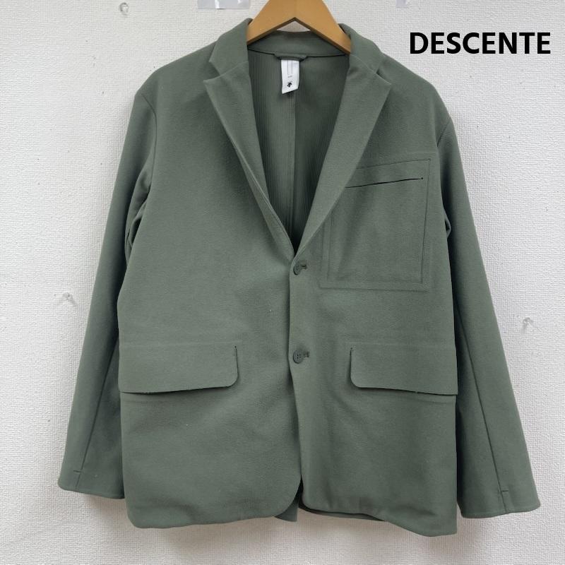 デサント DESCENTE ジャケット、上着 ジャケット、ブレザー E PAUSE MUSOU 2B JACKET テーラード ジャケット dlmsjf31 M 緑 / グリーン / green メンズ USED 古着 中古 50163274