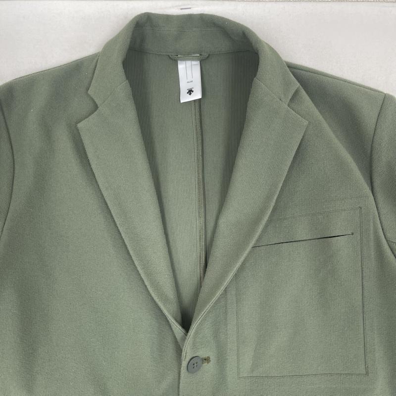 デサント DESCENTE ジャケット、上着 ジャケット、ブレザー E PAUSE MUSOU 2B JACKET テーラード ジャケット dlmsjf31 M 緑 / グリーン / green メンズ USED 古着 中古 50163274