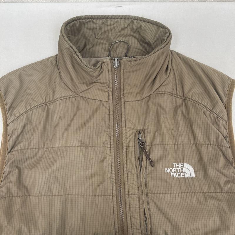 ザノースフェイス THE NORTH FACE ジャケット、上着 ダウンベスト ロゴ刺繍 ジップアップ ライト ライダー ダウン ベスト M 茶 / ブラウン / brown メンズ USED 古着 中古 50163276