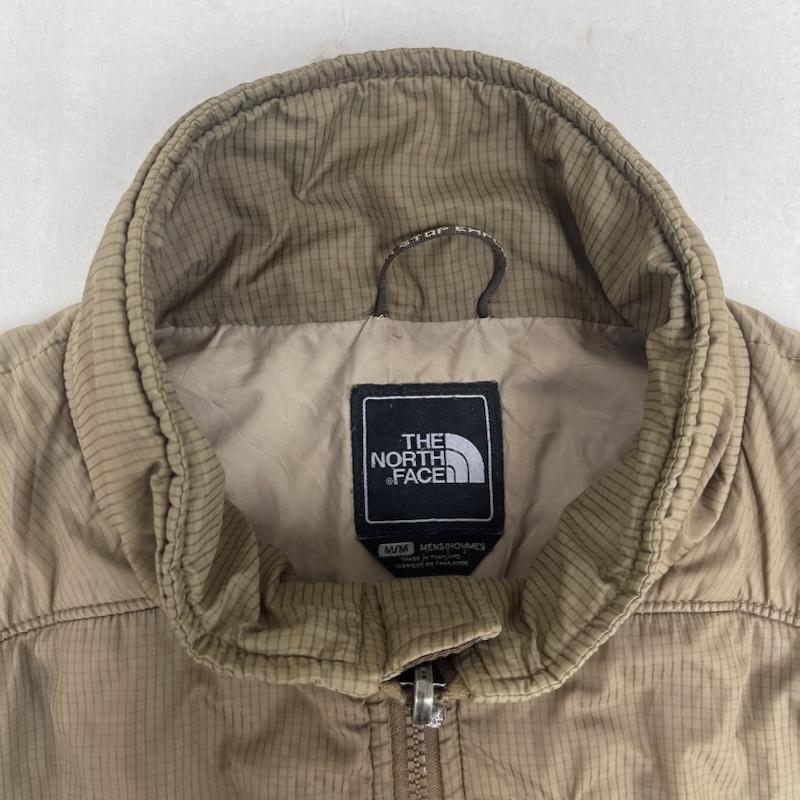 ザノースフェイス THE NORTH FACE ジャケット、上着 ダウンベスト ロゴ刺繍 ジップアップ ライト ライダー ダウン ベスト M 茶 / ブラウン / brown メンズ USED 古着 中古 50163276