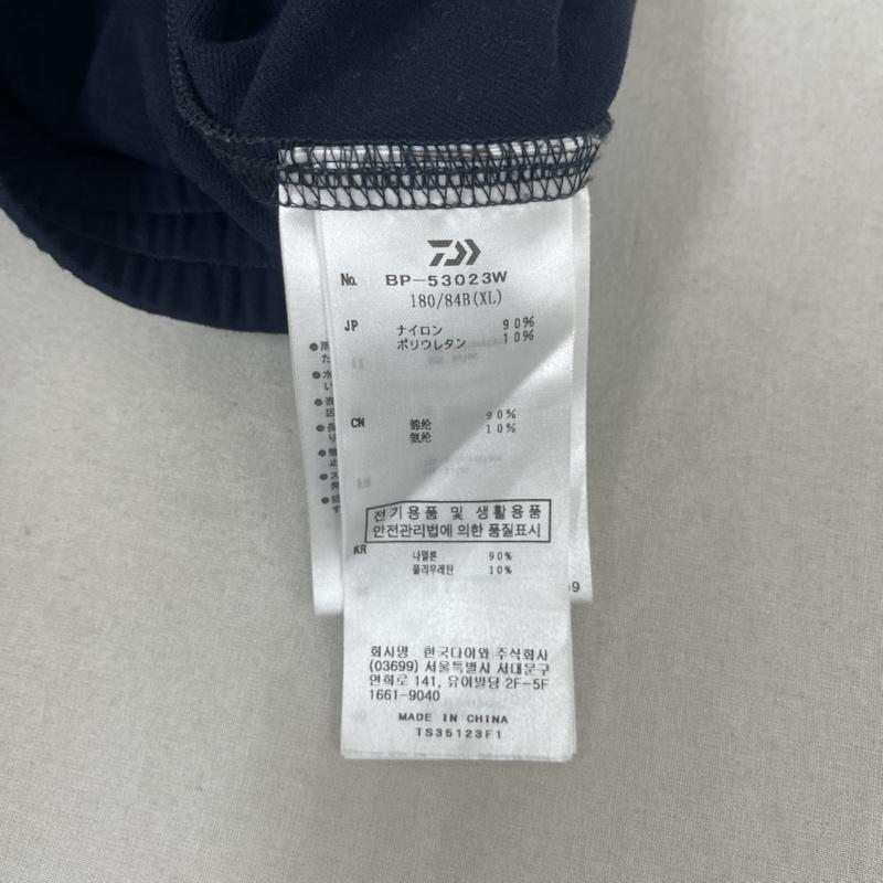 ダイワ DAIWA パンツ ワークパンツ、ペインターパンツ TECH FLEX JERSEY PANTS ジャージー パンツ bp-53023w XL 紺 / ネイビー / navy メンズ USED 古着 中古 50163281