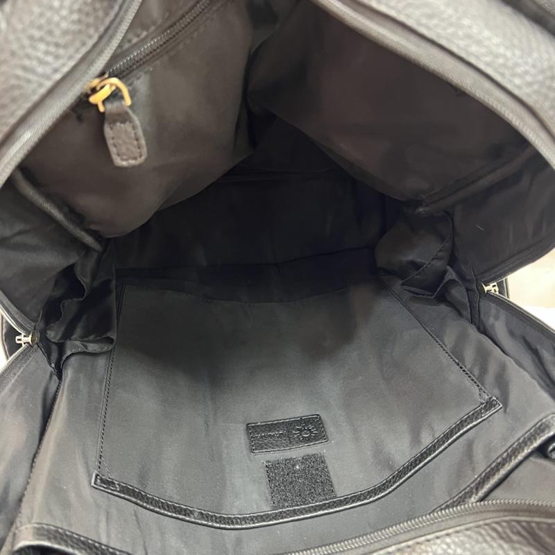 古着 USED リュックサック、デイパック リュックサック、デイバッグ Hallelujah ハレルヤ YUTAKURA BP+ リュック レザー - 黒 / ブラック / black メンズ USED 古着 中古 50163283