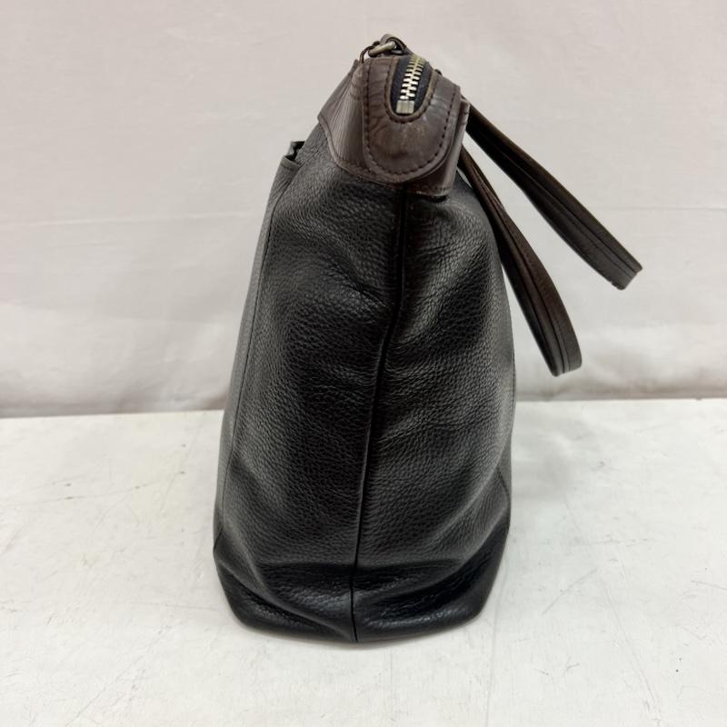 ポーター PORTER トートバッグ トートバッグ BLEND レザー トートバッグ - 黒 / ブラック / black X 茶 / ブラウン / brown メンズ USED 古着 中古 50163284