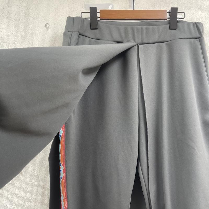 エヌハリウッド N.HOOLYWOOD パンツ ワークパンツ、ペインターパンツ ユニセックス ラップスカート ドッキング デザイン パンツ ダークグレー / ダークグレー / メンズ USED 古着 中古 50163285
