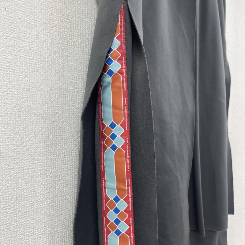 エヌハリウッド N.HOOLYWOOD パンツ ワークパンツ、ペインターパンツ ユニセックス ラップスカート ドッキング デザイン パンツ ダークグレー / ダークグレー / メンズ USED 古着 中古 50163285