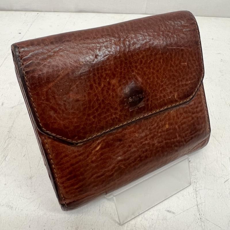 ゲンテン genten 財布 二つ折り レザー 二つ折り財布 - 茶 / ブラウン / brown レディース USED 古着 中古 50163288