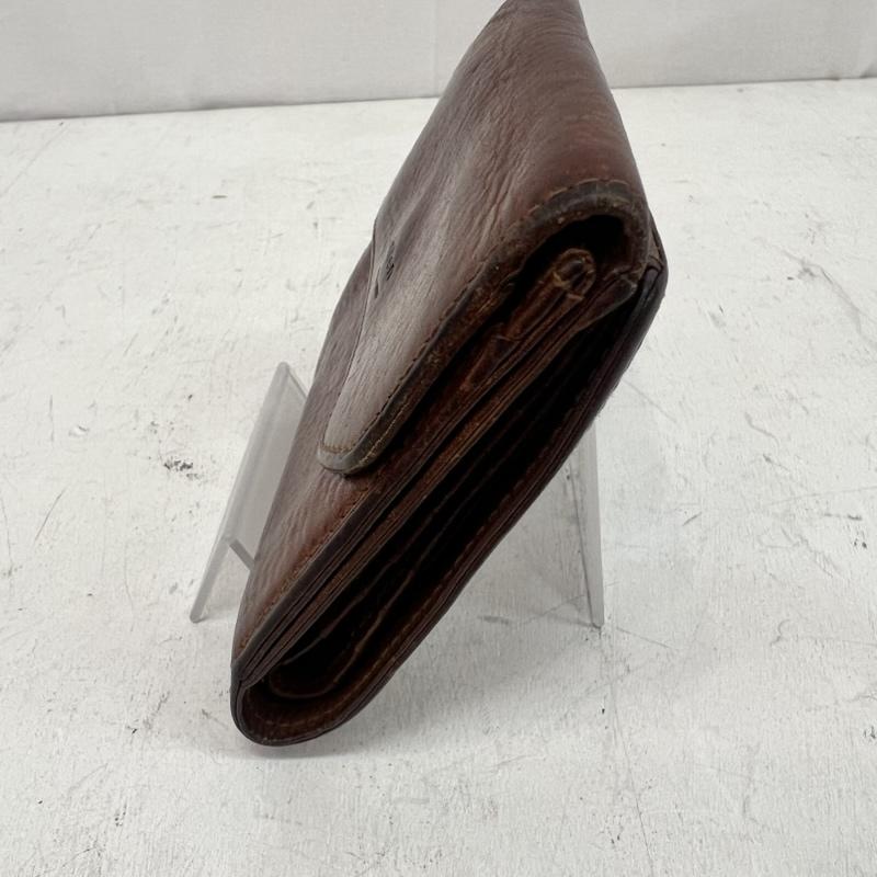 ゲンテン genten 財布 二つ折り レザー 二つ折り財布 - 茶 / ブラウン / brown レディース USED 古着 中古 50163288