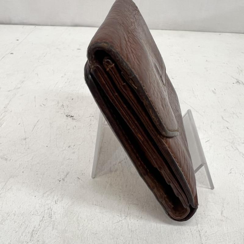 ゲンテン genten 財布 二つ折り レザー 二つ折り財布 - 茶 / ブラウン / brown レディース USED 古着 中古 50163288