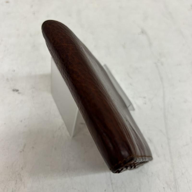 ゲンテン genten 財布 二つ折り レザー 二つ折り財布 - 茶 / ブラウン / brown レディース USED 古着 中古 50163288