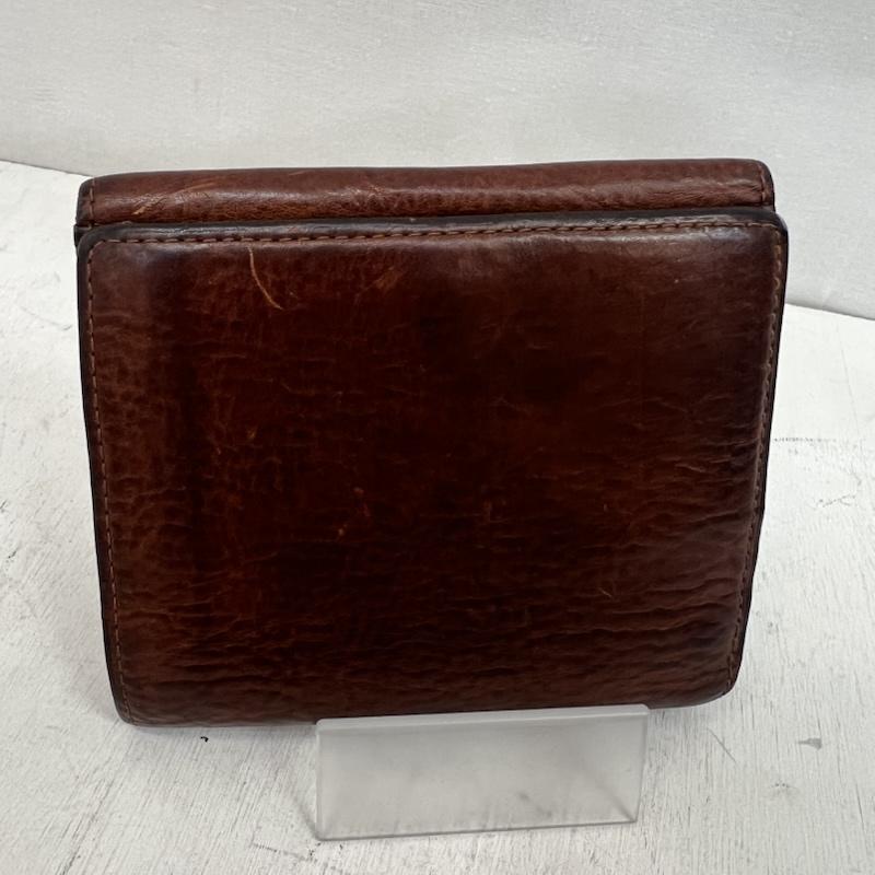 ゲンテン genten 財布 二つ折り レザー 二つ折り財布 - 茶 / ブラウン / brown レディース USED 古着 中古 50163288
