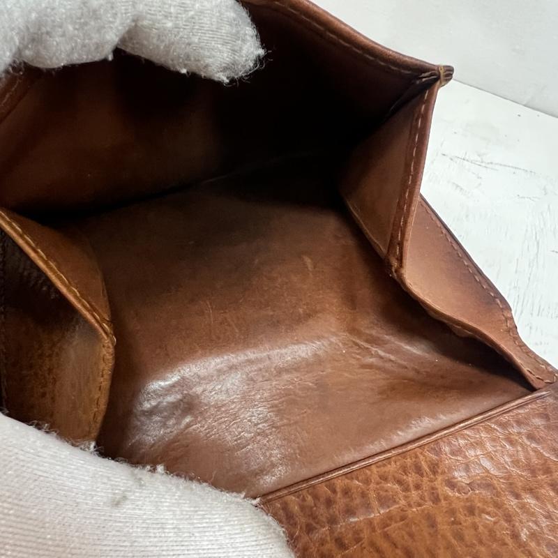 ゲンテン genten 財布 二つ折り レザー 二つ折り財布 - 茶 / ブラウン / brown レディース USED 古着 中古 50163288