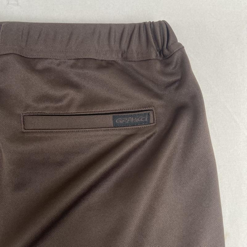 グラミチ GRAMICCI パンツ ワークパンツ、ペインターパンツ beams 別注 PINTUCK JERSEY SLACKS ワーク パンツ gmp5-f1037 L 茶 / ブラウン / brown メンズ USED 古着 中古 50163291