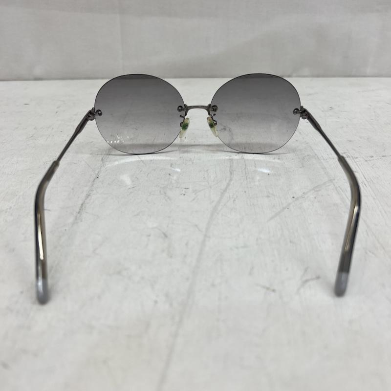 カルバン・クライン Calvin Klein めがね・サングラス サングラス オーバル リムレス サングラス - 灰 / グレー / gray X 銀 / シルバー / silver color メンズ USED 古着 中古 50163293