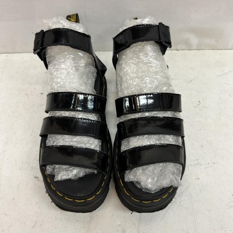 ドクターマーチン Dr.Martens サンダル サンダル BLAIRE　ブレア エナメル ストラップ サンダル UK：4 黒 / ブラック / black レディース USED 古着 中古 50163295