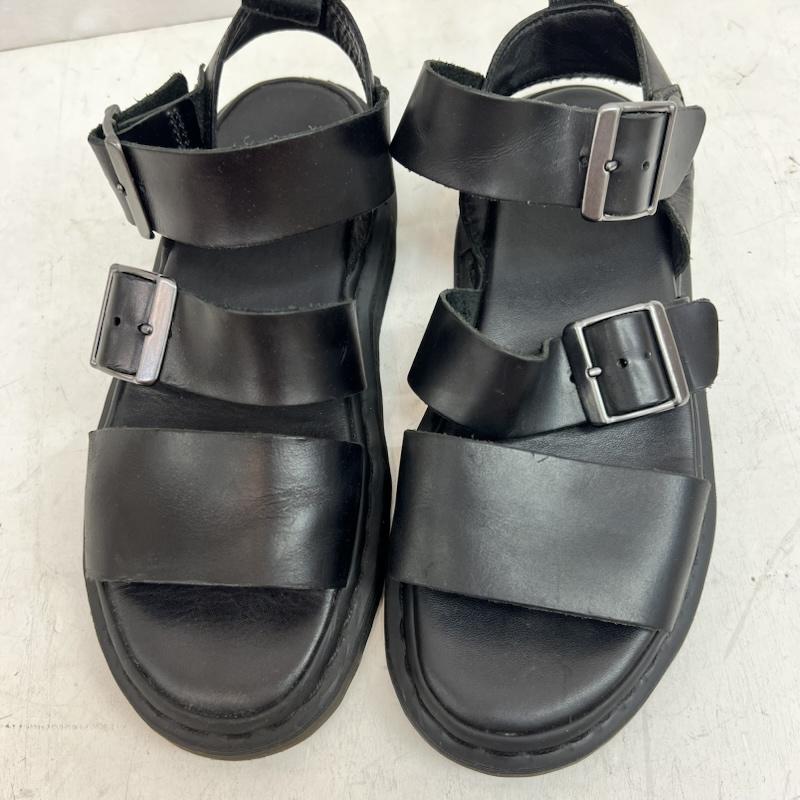 ドクターマーチン Dr.Martens サンダル サンダル GRYPHON グリフォン レザー ストラップ サンダル UK：5 黒 / ブラック / black レディース USED 古着 中古 50163299