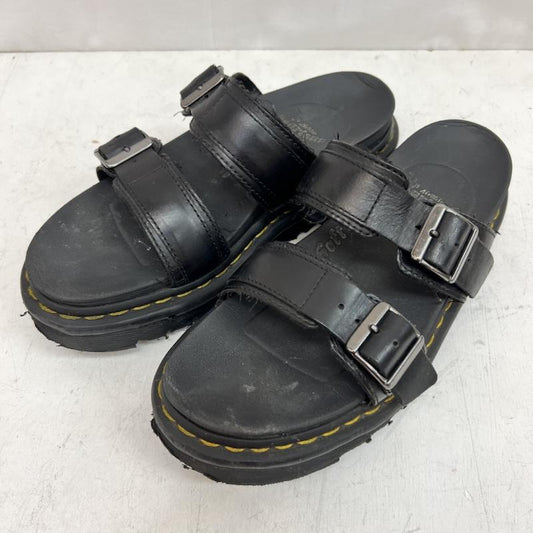 ドクターマーチン Dr.Martens サンダル サンダル MYLES マイルス ストラップ スライド サンダル UK：5 黒 / ブラック / black レディース USED 古着 中古 50163301