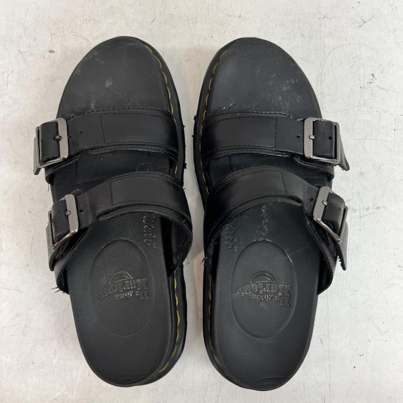 ドクターマーチン Dr.Martens サンダル サンダル MYLES マイルス ストラップ スライド サンダル UK：5 黒 / ブラック / black レディース USED 古着 中古 50163301