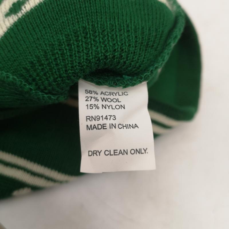 シュプリーム Supreme 帽子 ニット帽 90s メリノウール ビーニー ニットキャップ - 緑 / グリーン / green メンズ USED 古着 中古 50163305