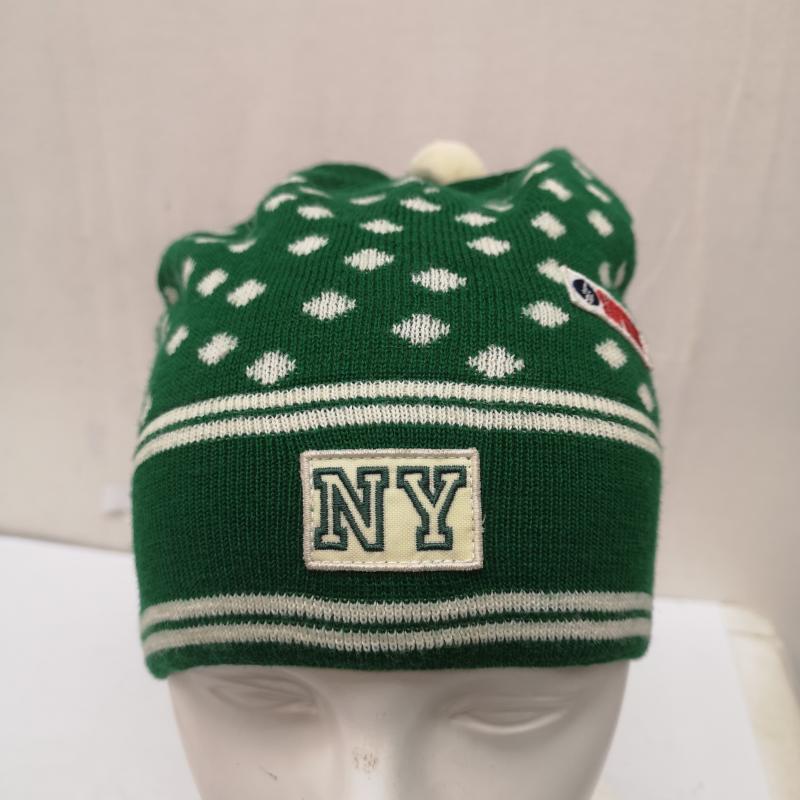シュプリーム Supreme 帽子 ニット帽 90s メリノウール ビーニー ニットキャップ - 緑 / グリーン / green メンズ USED 古着 中古 50163305