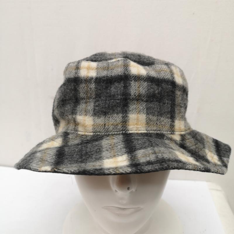 ステューシー STUSSY 帽子 ハット 00s OLD バケットハット ウール チェック柄 - メンズ USED 古着 中古 50163309