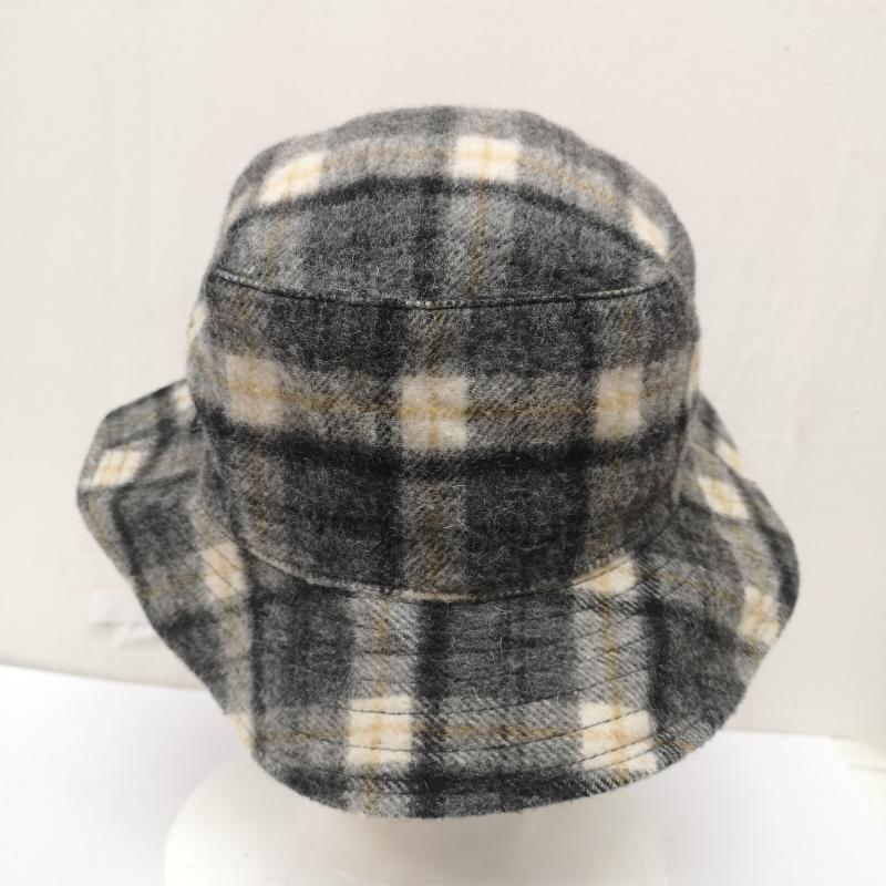ステューシー STUSSY 帽子 ハット 00s OLD バケットハット ウール チェック柄 - メンズ USED 古着 中古 50163309