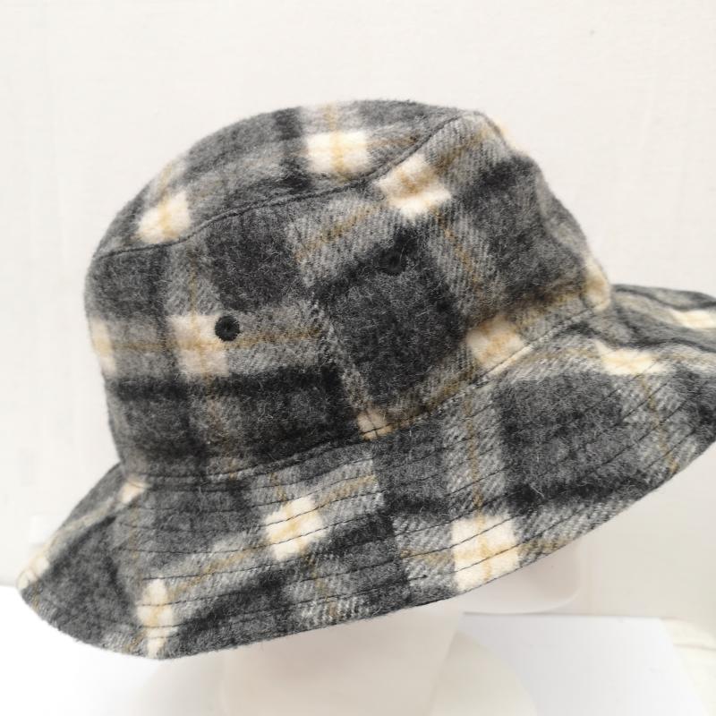 ステューシー STUSSY 帽子 ハット 00s OLD バケットハット ウール チェック柄 - メンズ USED 古着 中古 50163309