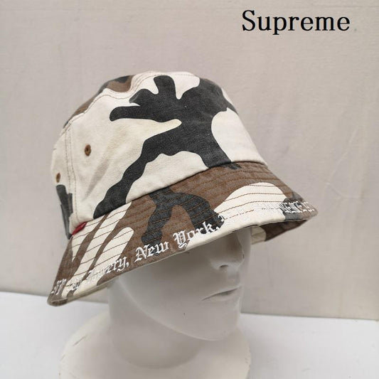 シュプリーム Supreme 帽子 ハット 23SS Embroidered Brim Crusher バケット ハット - メンズ USED 古着 中古 50163310