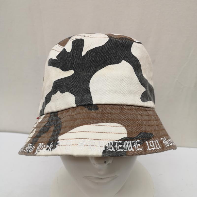 シュプリーム Supreme 帽子 ハット 23SS Embroidered Brim Crusher バケット ハット - メンズ USED 古着 中古 50163310