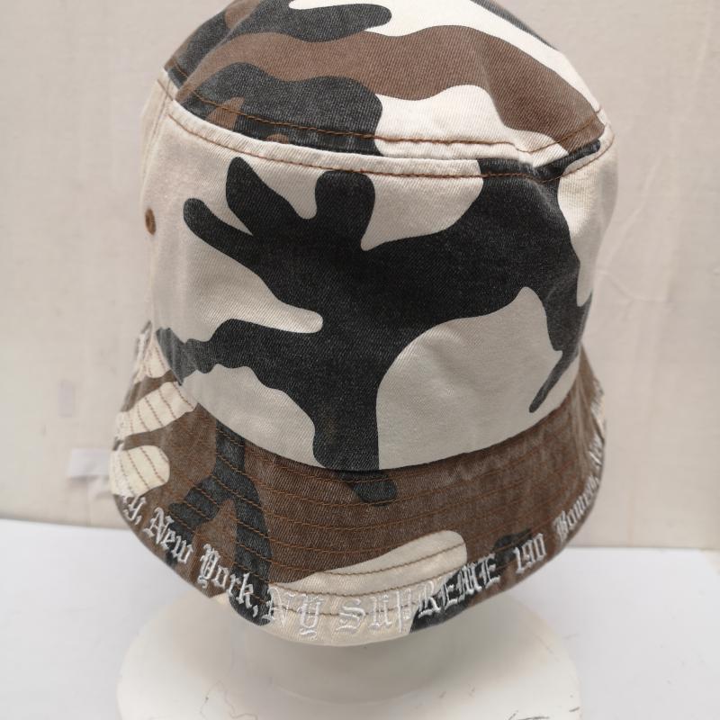 シュプリーム Supreme 帽子 ハット 23SS Embroidered Brim Crusher バケット ハット - メンズ USED 古着 中古 50163310
