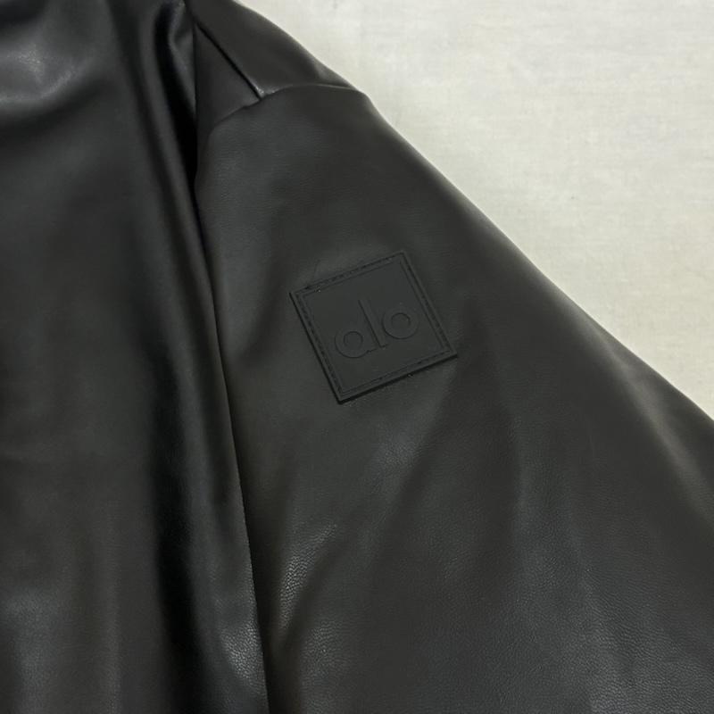古着 USED ジャケット、上着 ジャンパー、ブルゾン ALO Yoga アロー Faux Leather Premier Bomber フェイク レザー ボンバー ジャケット U4049R M レディース USED 古着 中古 50163311