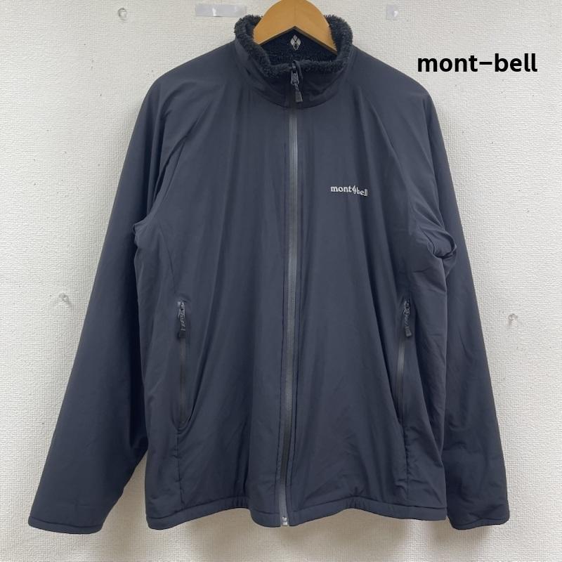 モンベル mont-bell ジャケット、上着 ジャンパー、ブルゾン クリマエア リバーシブル ジャケット フリース アウター 1106703 L 黒 / ブラック / black メンズ USED 古着 中古 50163315