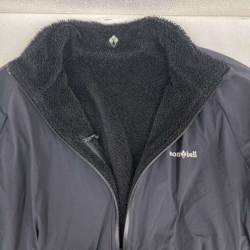 モンベル mont-bell ジャケット、上着 ジャンパー、ブルゾン クリマエア リバーシブル ジャケット フリース アウター 1106703 L 黒 / ブラック / black メンズ USED 古着 中古 50163315